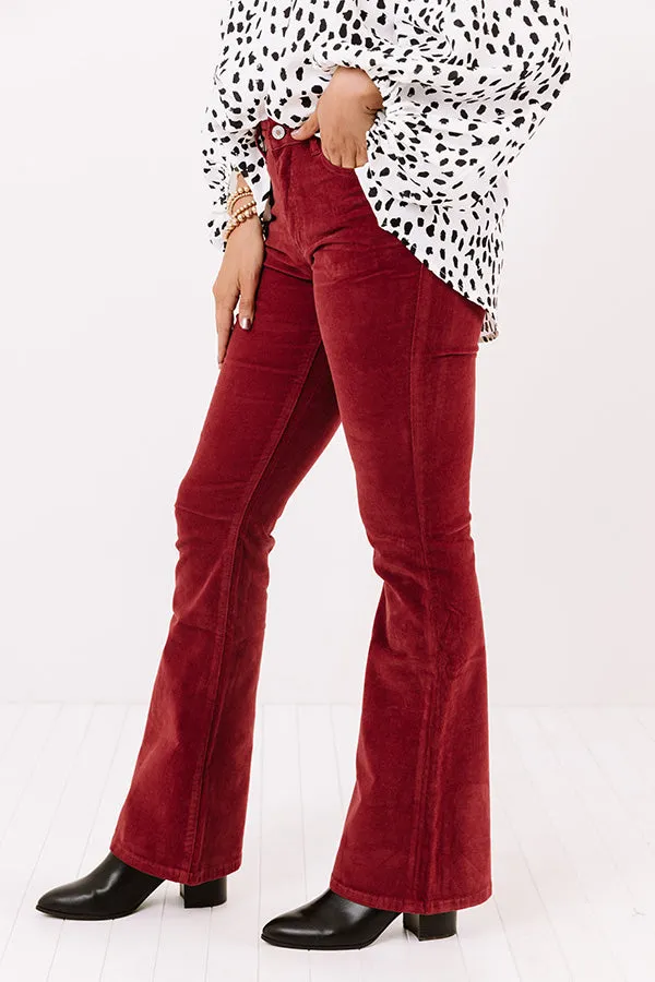 KanCan The Sheela High Waist Corduroy Flares