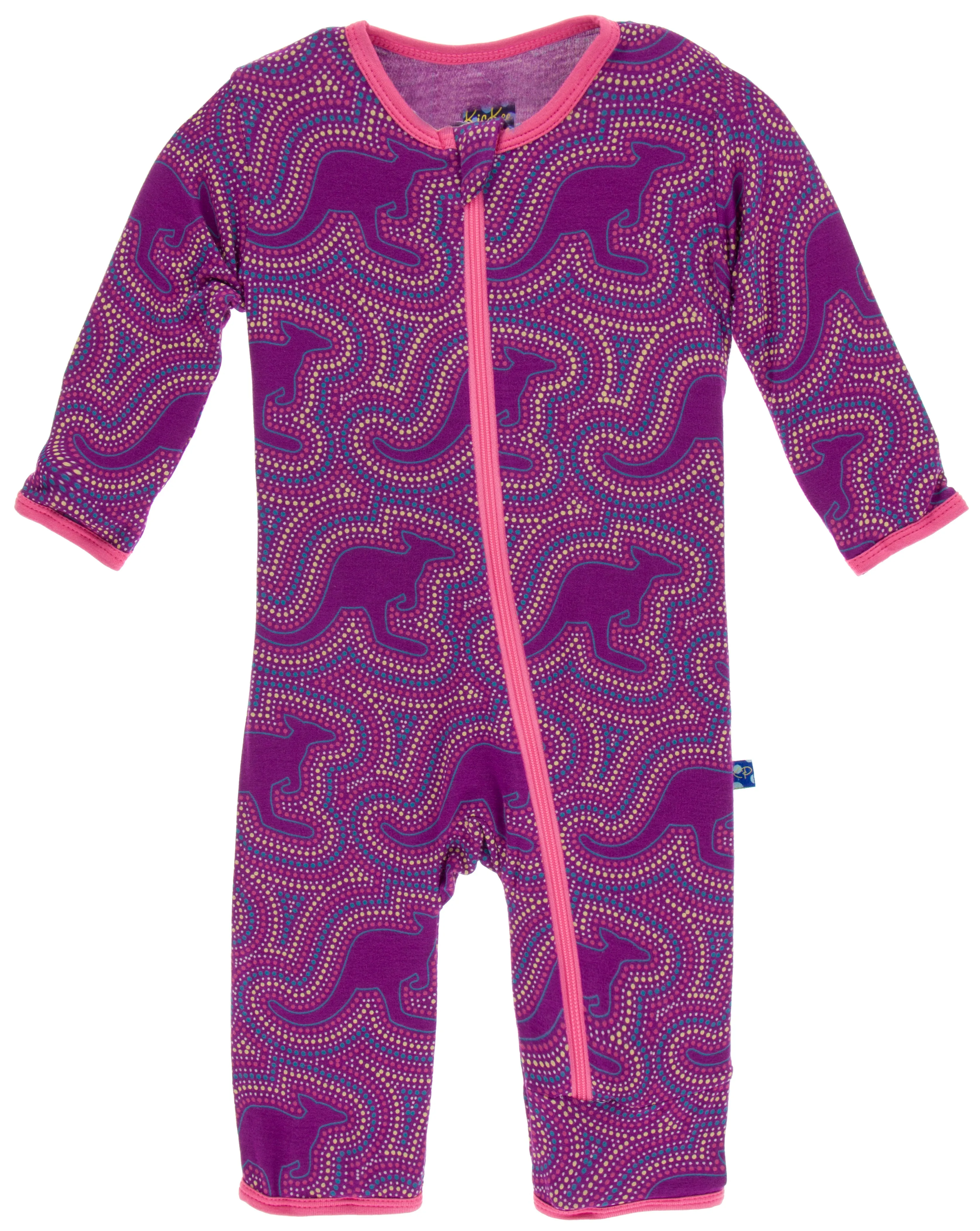 KicKee Pants Starfish Kangaroo Coverall with Zipper