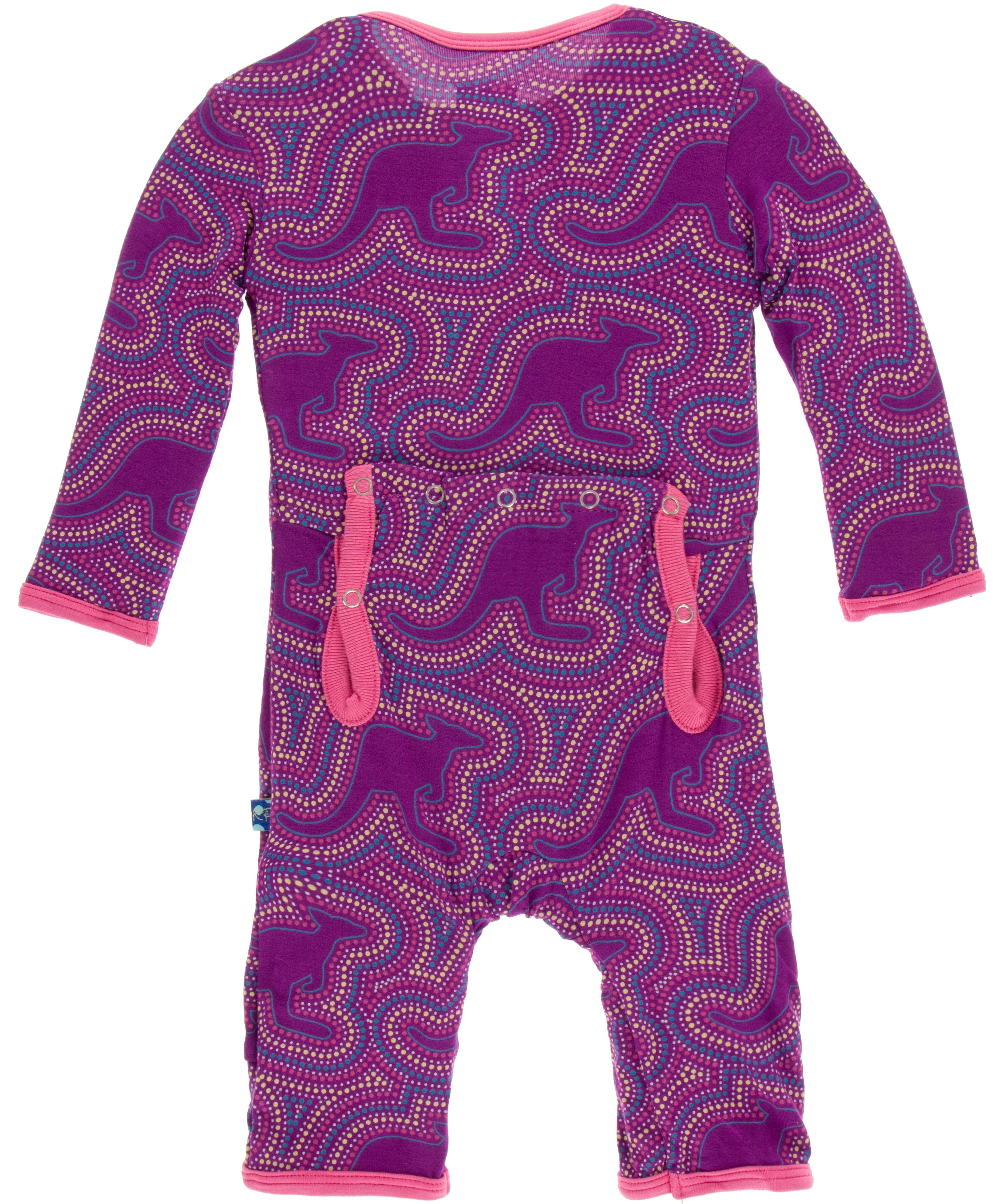 KicKee Pants Starfish Kangaroo Coverall with Zipper