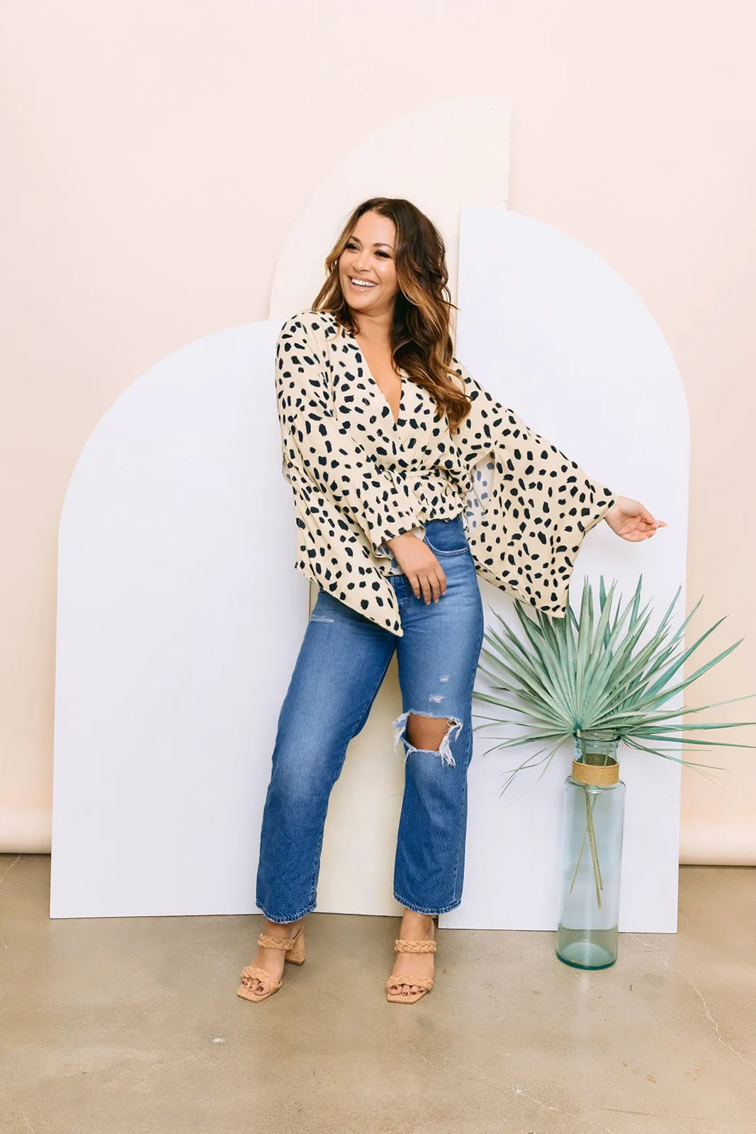 Kimono Top | Spots Dots