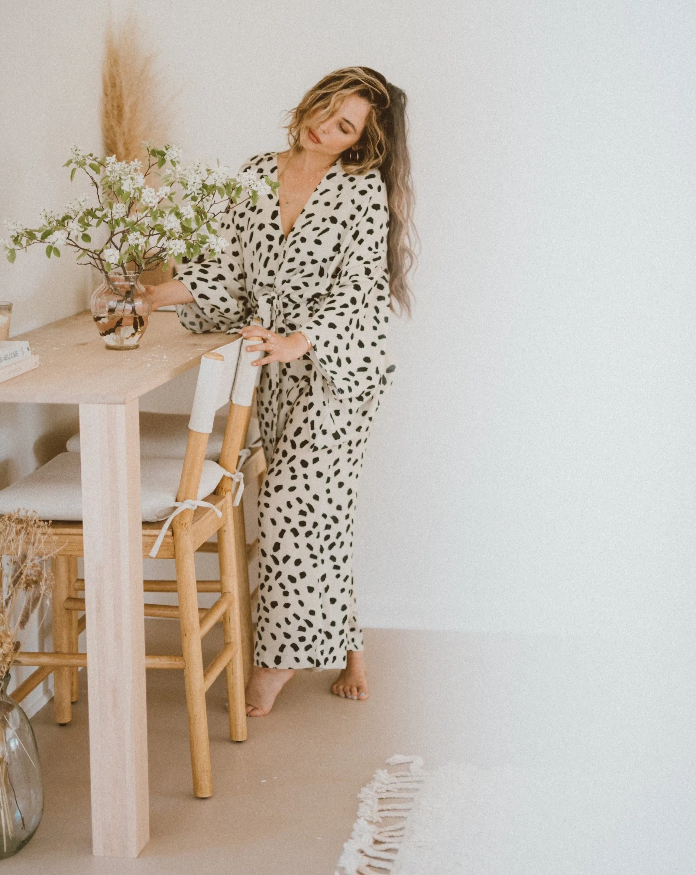 Kimono Top | Spots Dots