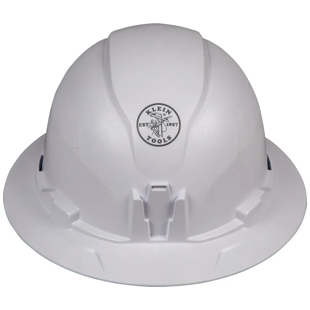 Klein 60400 Hard Hat, Non-vented, Full Brim Style