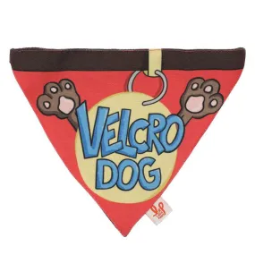 Lana Paws Velcro Dog Adjustable Dog Bandana/Scarf,  Red, Blue and Yellow