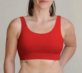 Love Red Scoop Bralette