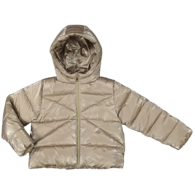 Mayoral Padded Coat Sepia 7415 5007