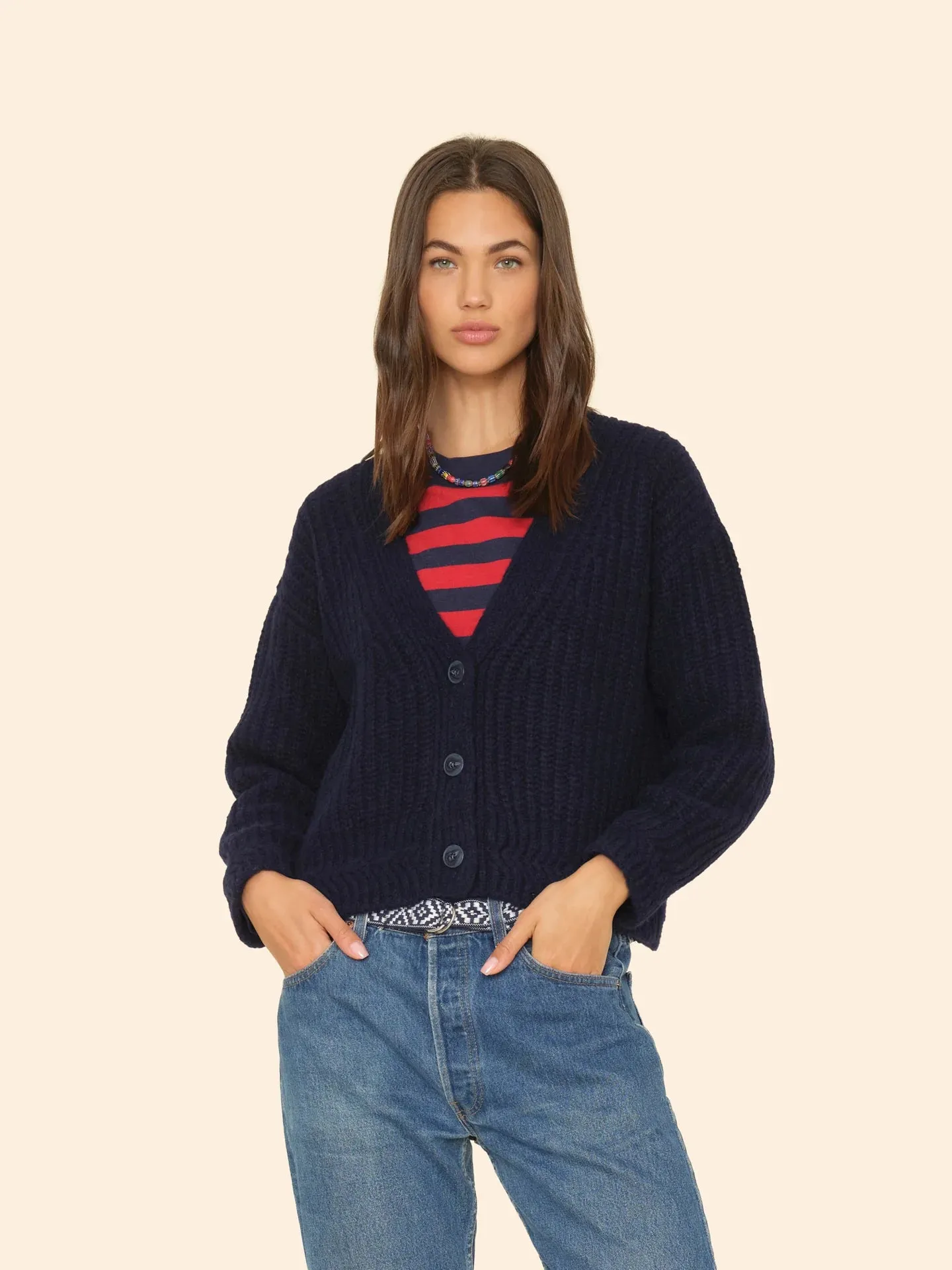 Milli Sweater in Navy Blue