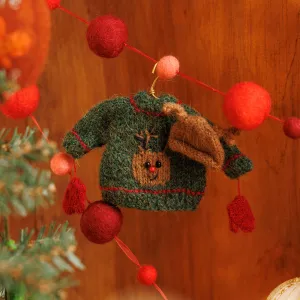 Mini Rudolph Sweater Ornament