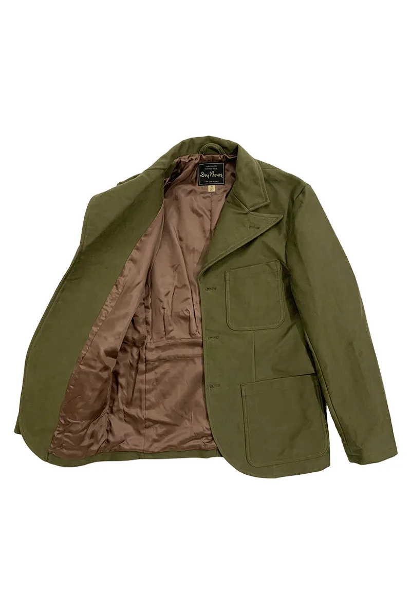 Moleskin Pinch Back Jacket