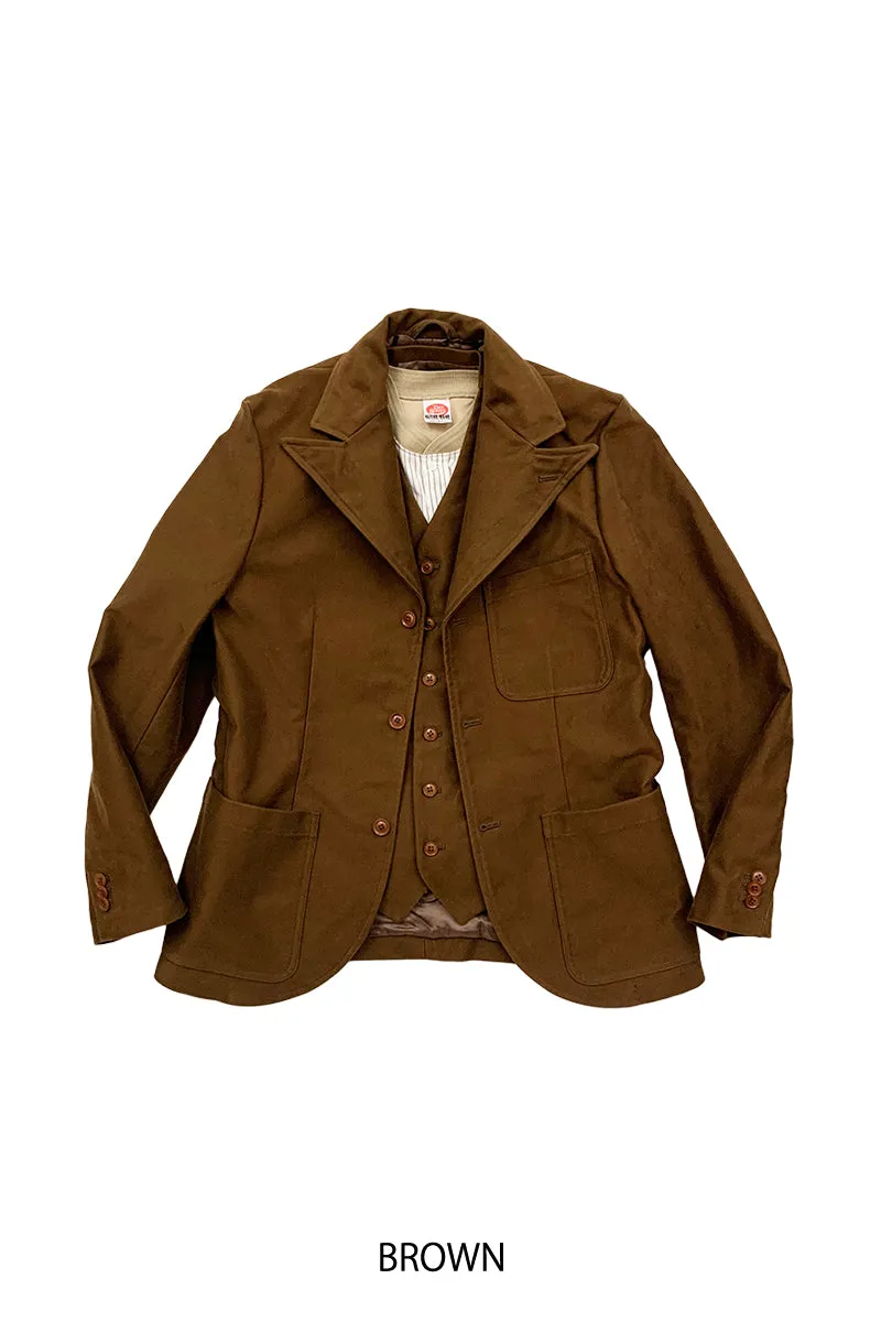 Moleskin Pinch Back Jacket