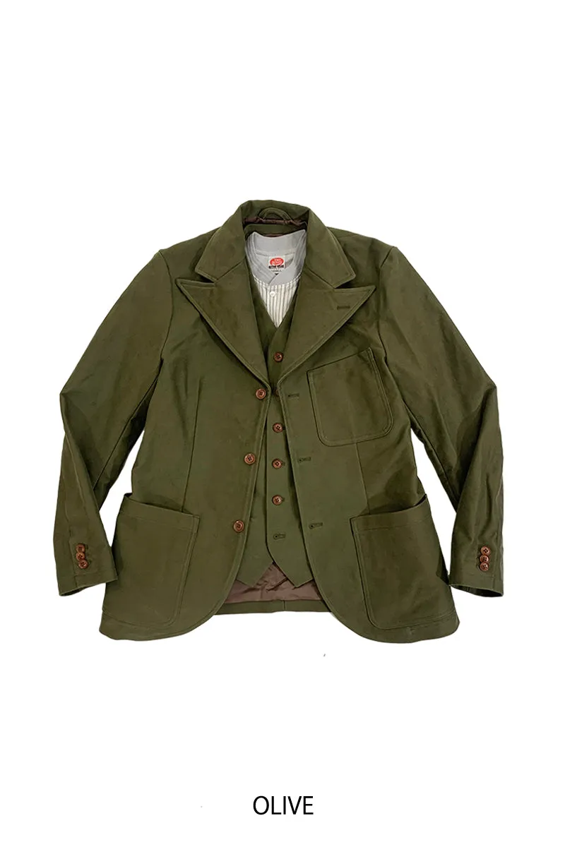 Moleskin Pinch Back Jacket