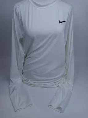 Nike Mens Pro Fitted Long Sleeve Training Tee XXLarge White T-Shirts