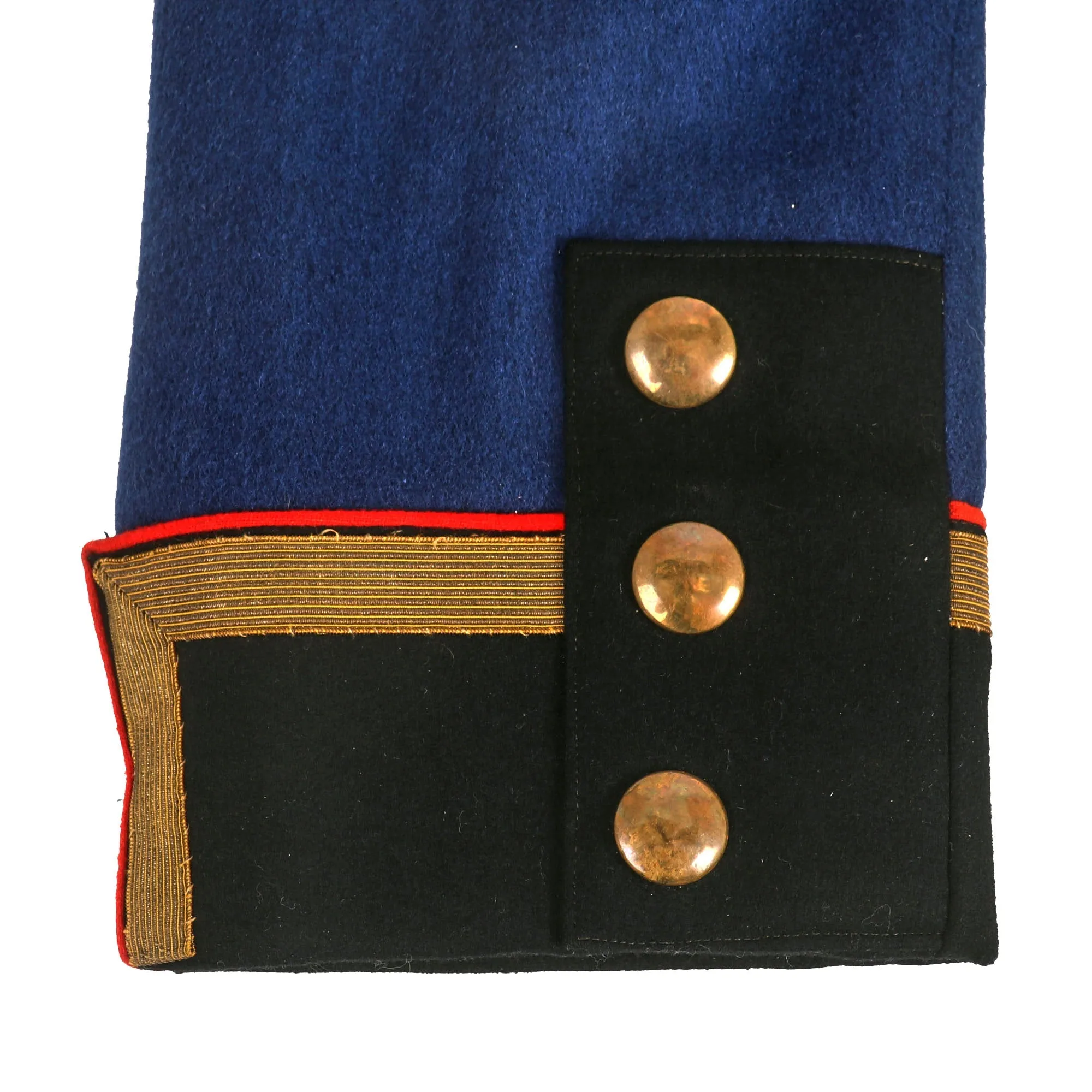 Original German Pre-WWI Imperial German Prussian Army Artillery Regiment M1895 Dunkelblau Waffenrock Tunic With  Unit Corresponding Shoulder Straps