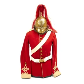 Original Late 19th Century British 2nd Dragoon Guards Uniform Set - The Queens Bays