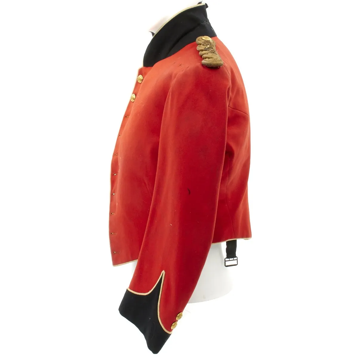 Original Scottish Black Watch Officer's Mess Dress Tunic with Tartan Waistcoat - circa 1881-1931