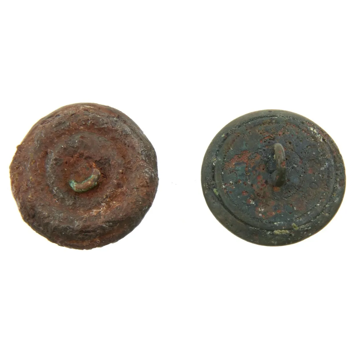 Original U.S. Civil War Confederate Infantry Chickamauga Battlefield Excavated I Button Set