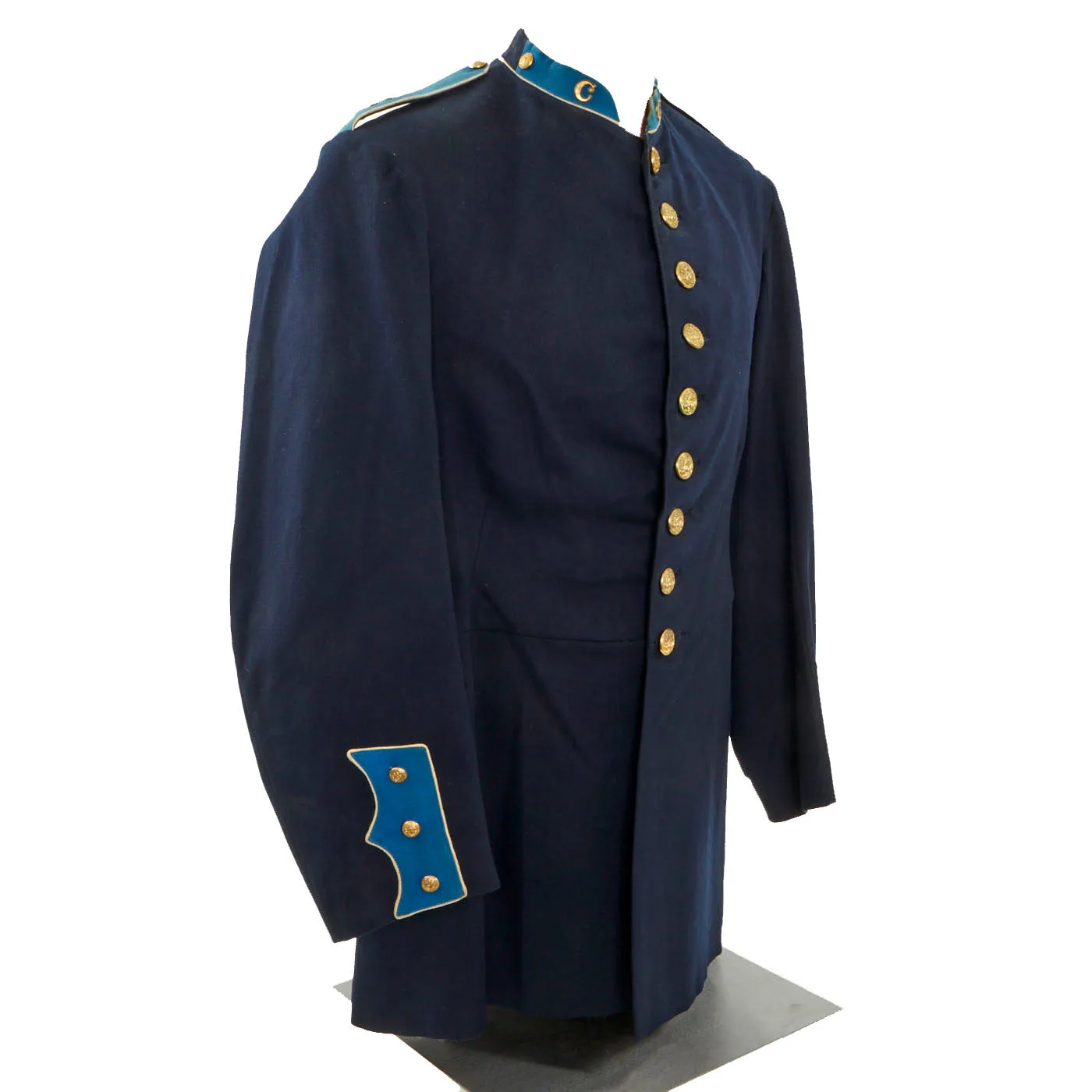 Original U.S. Indian Wars M-1885 Rhode Island State Militia Frock Coat