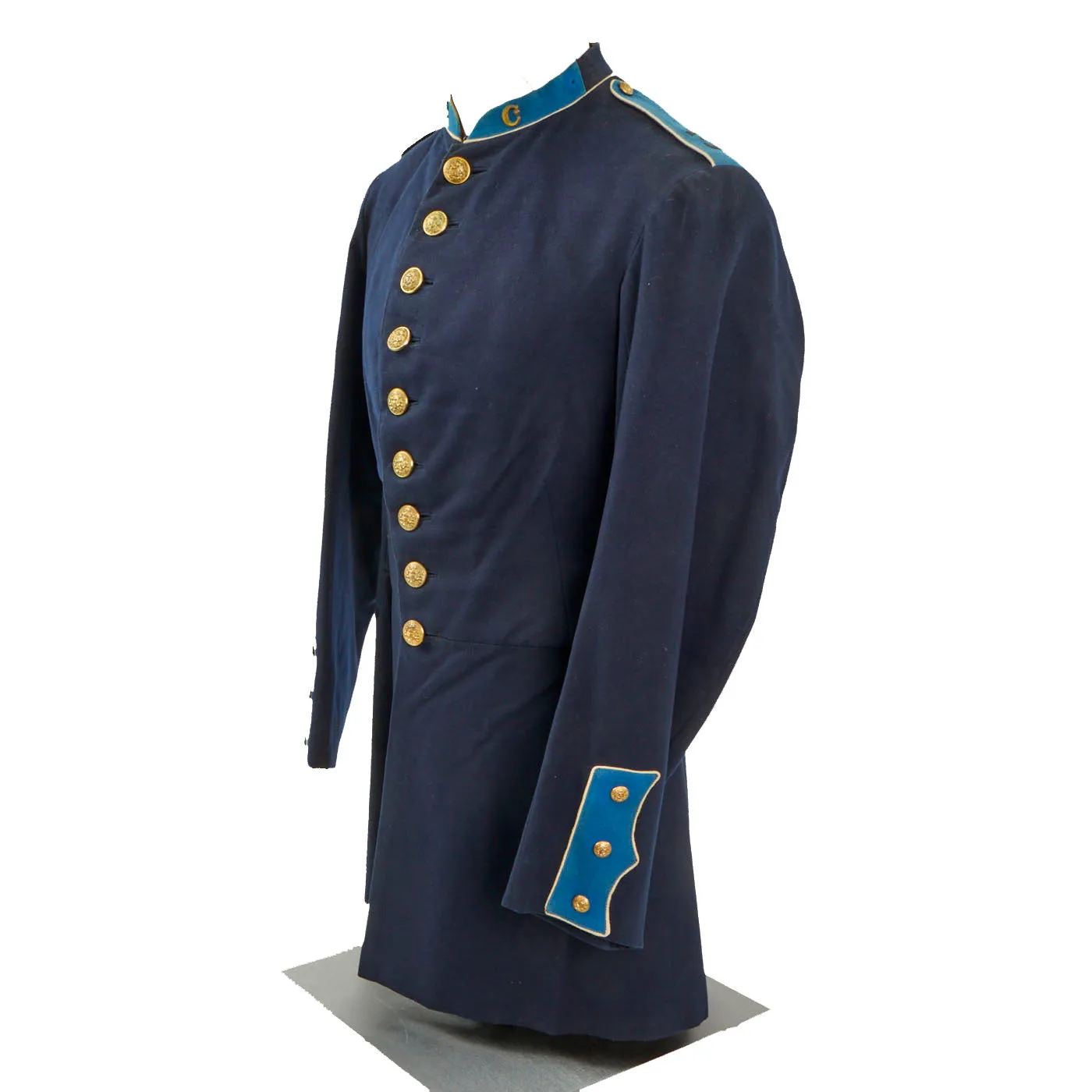 Original U.S. Indian Wars M-1885 Rhode Island State Militia Frock Coat