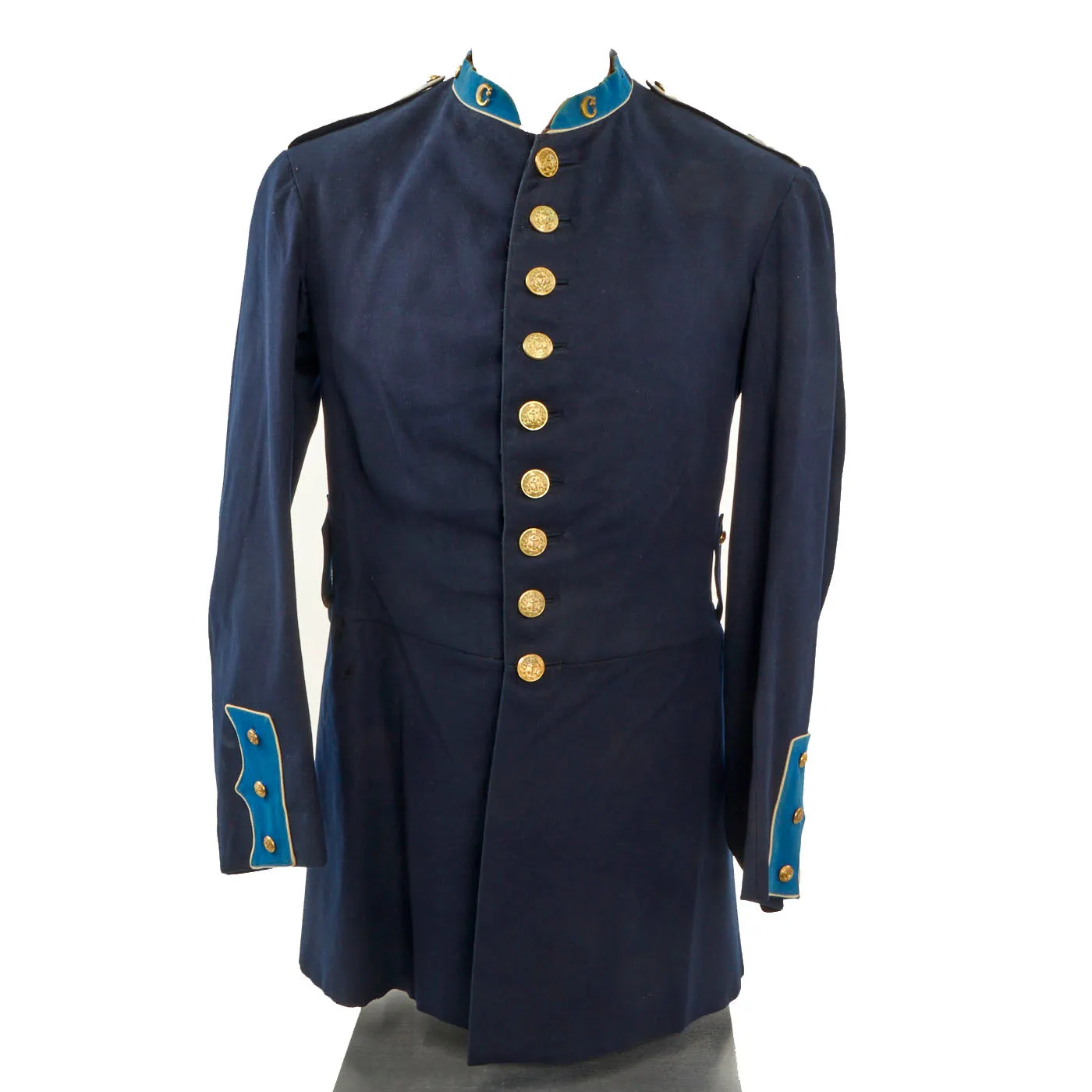 Original U.S. Indian Wars M-1885 Rhode Island State Militia Frock Coat