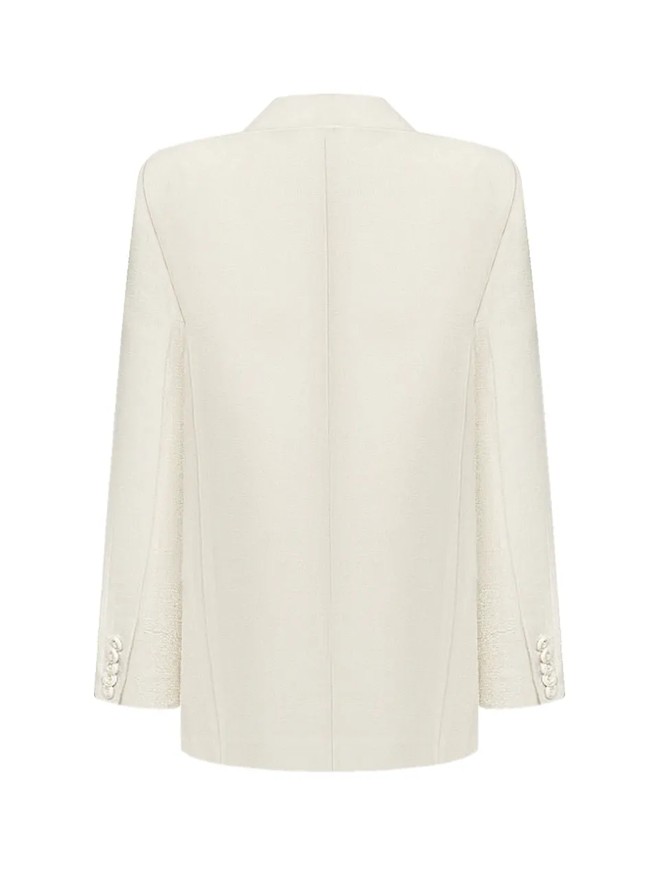 Oversized Ivory Blazer by INNNA