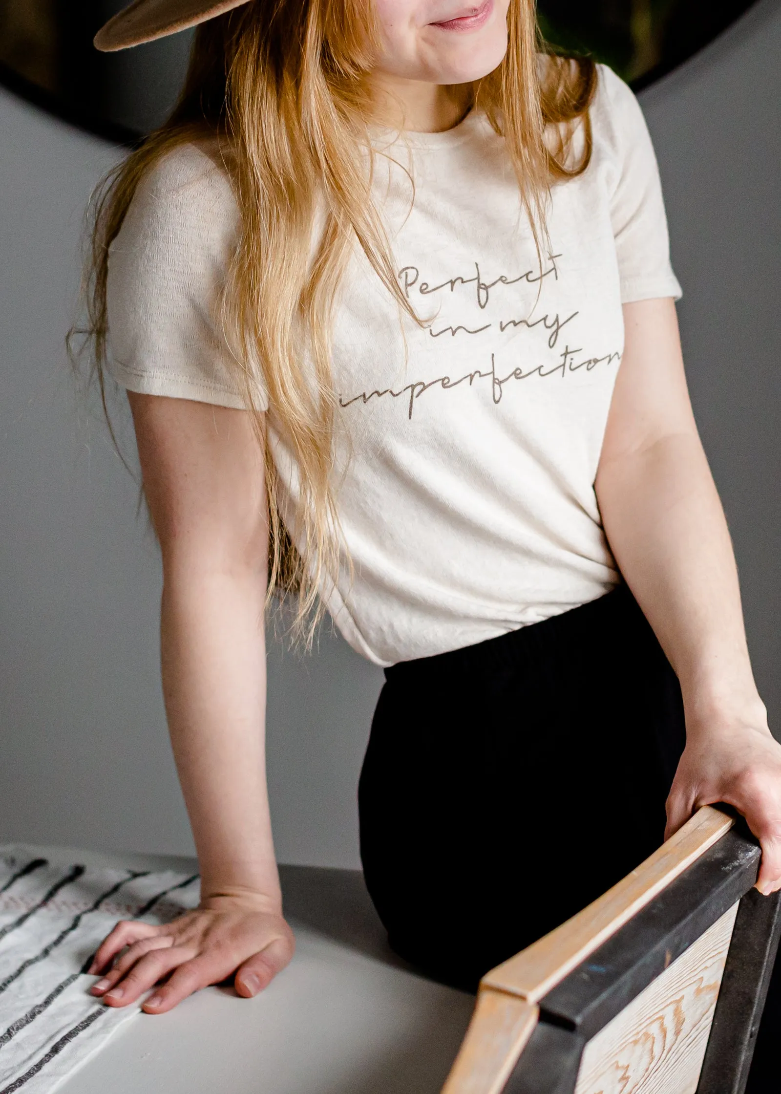 Perfect in my Imperfections Graphic Tee - FINAL SALE