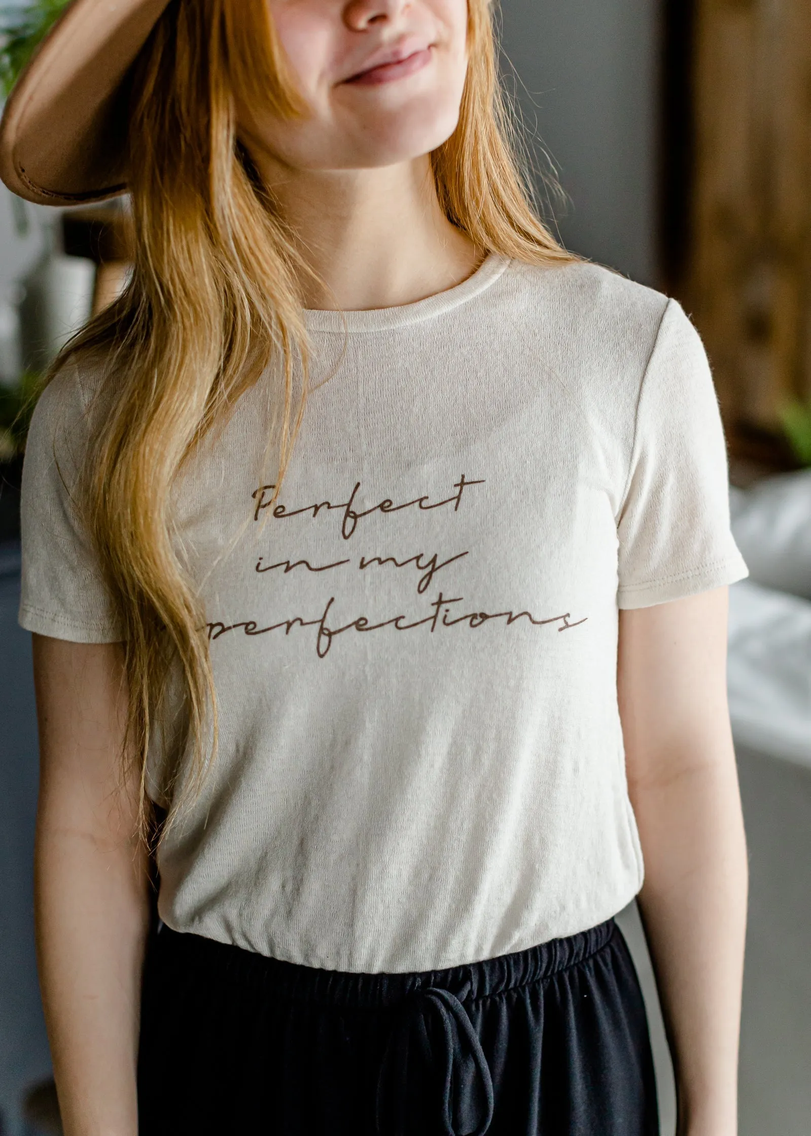 Perfect in my Imperfections Graphic Tee - FINAL SALE