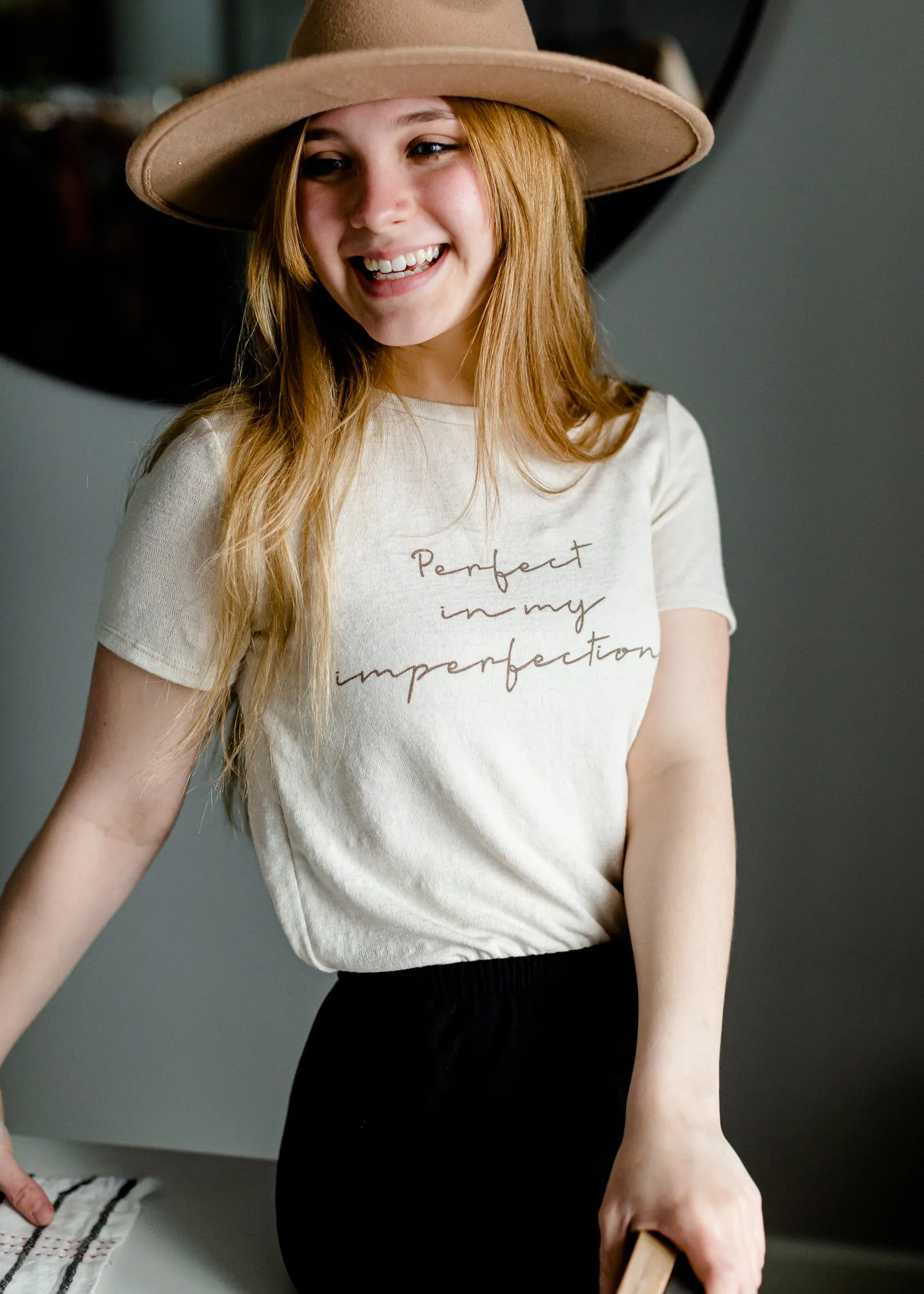 Perfect in my Imperfections Graphic Tee - FINAL SALE