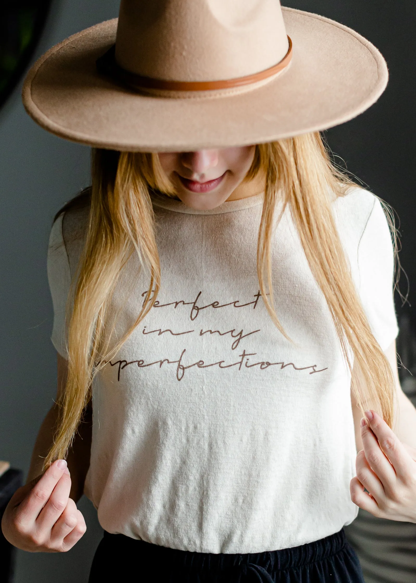 Perfect in my Imperfections Graphic Tee - FINAL SALE