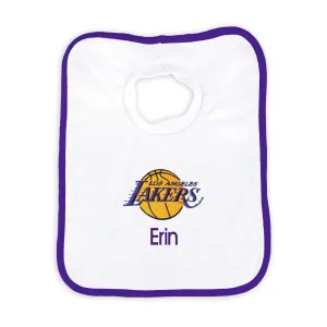 Personalized Los Angeles Lakers Pullover Bib