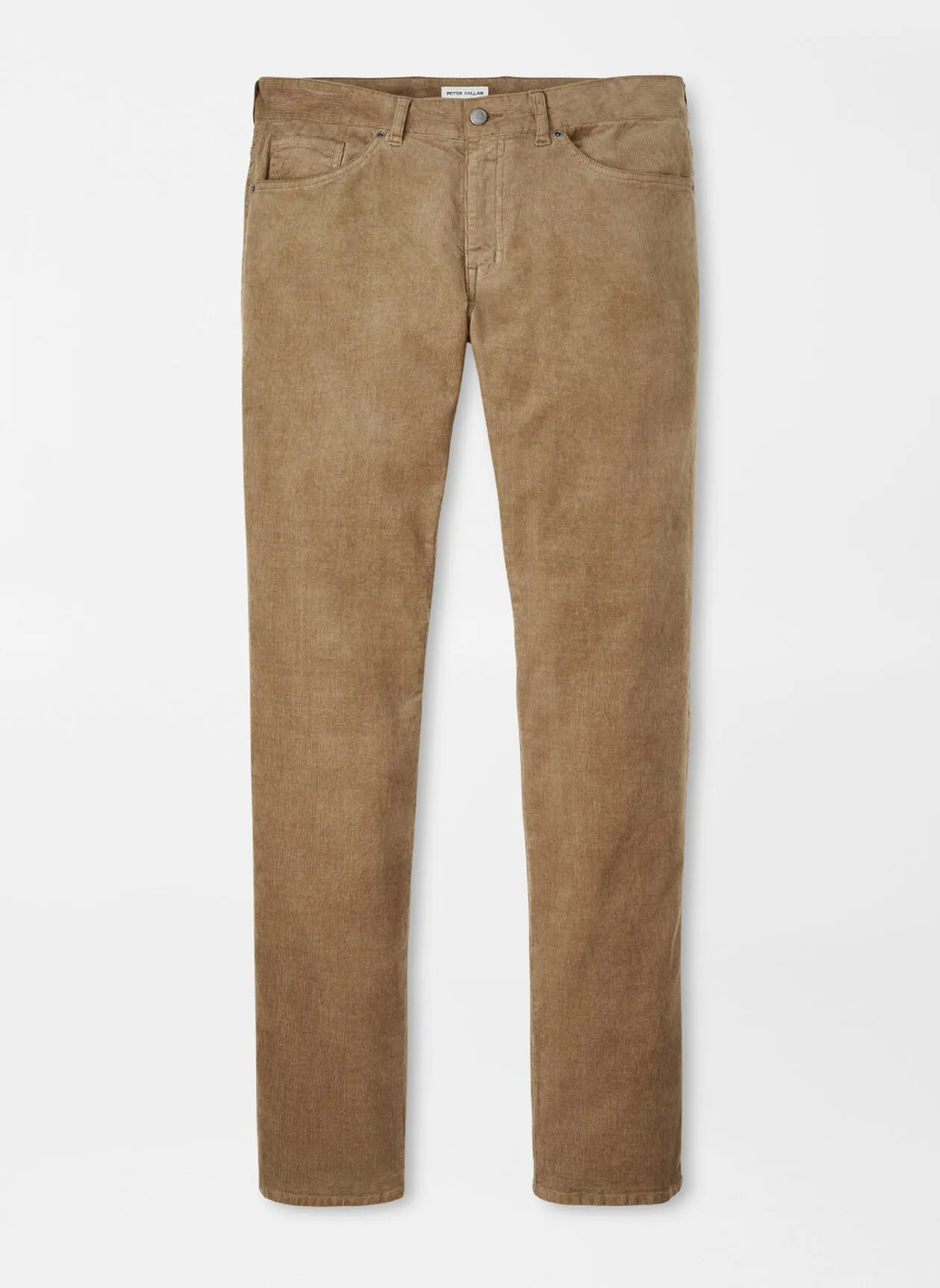 Peter Millar SUPERIOR SOFT CORDUROY FIVE POCKET PANT-Khaki