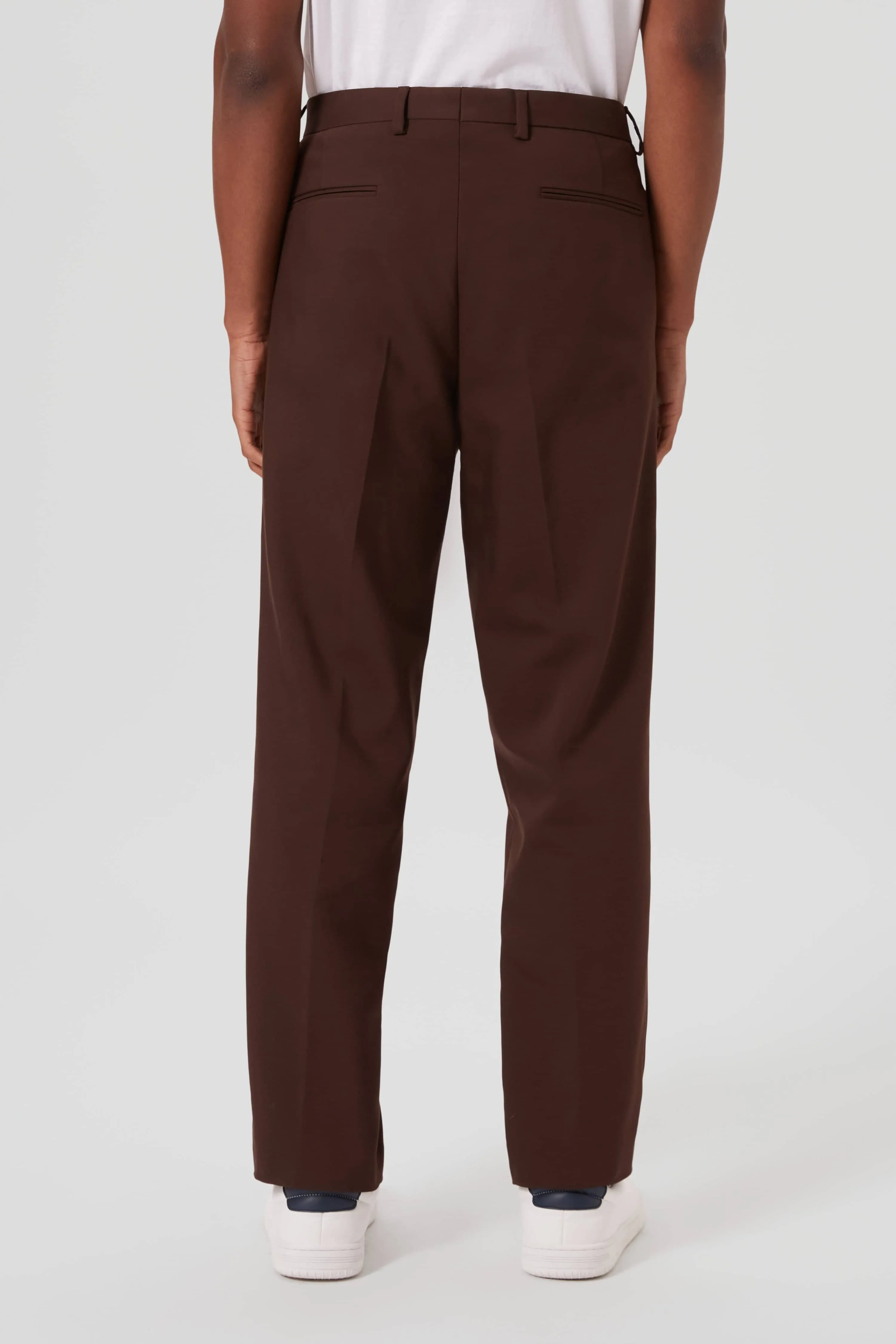 Pierre Oversized Brown Cotton Suit - ARCHIVE