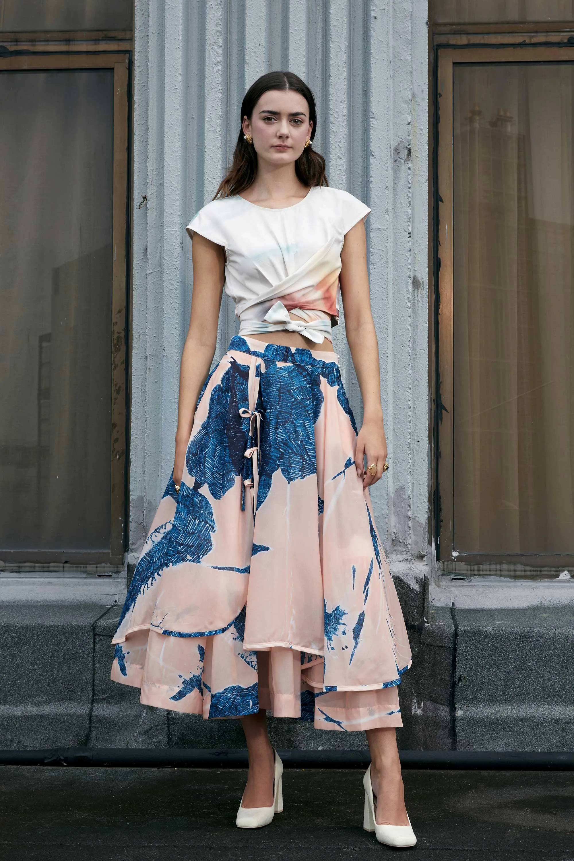 Piping Layered Skirt (Depth)