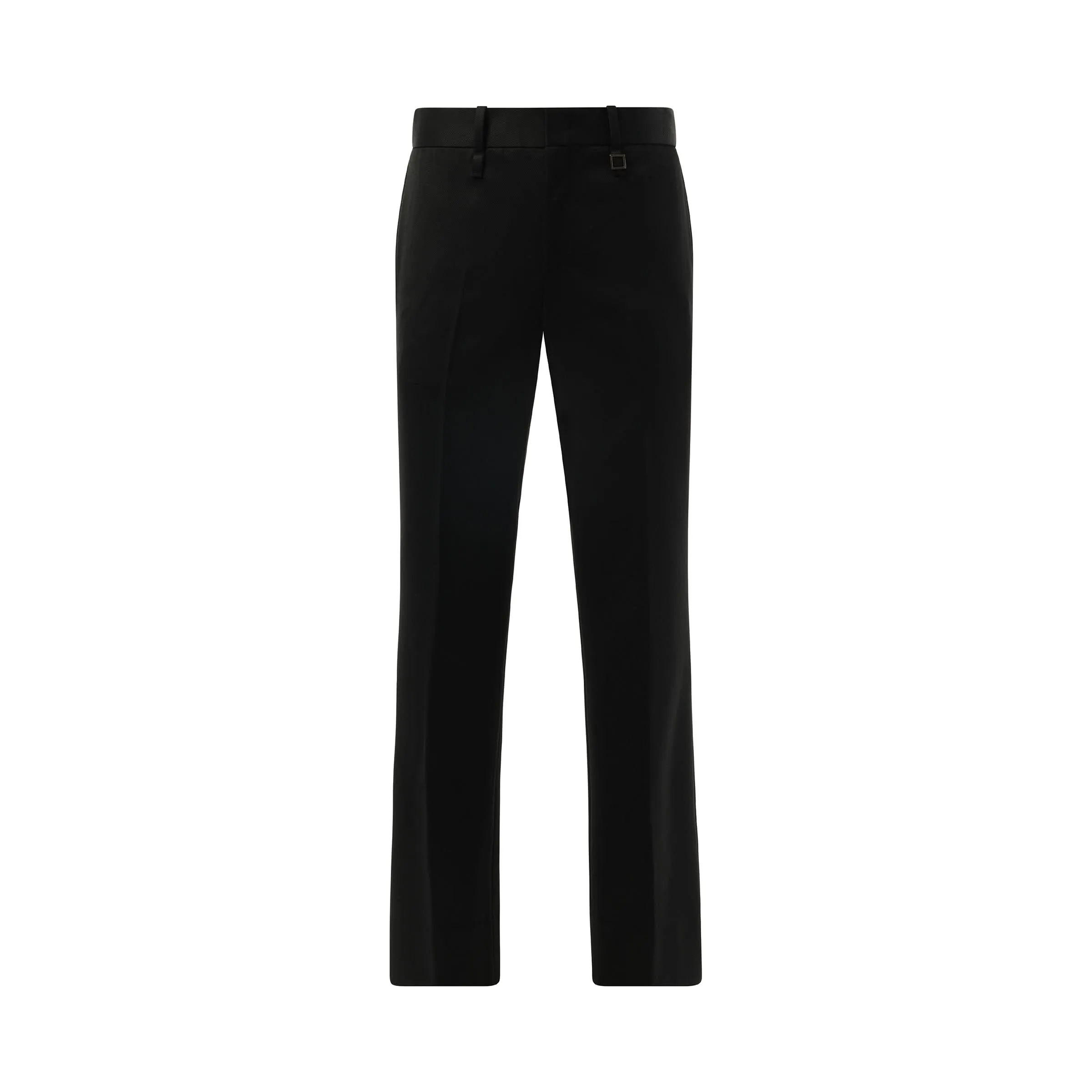 Pleated Suit Pants in Black