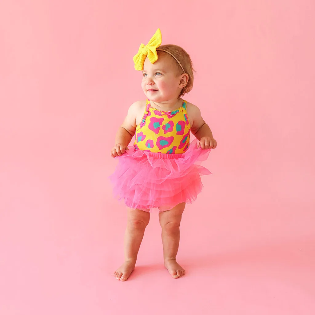 Posh Hot Pink Tulle Bloomer