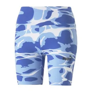 Puma Women's Summer Splash Tights Shorts - Blue / White