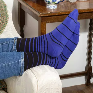 Retro Stripe Luxury Men's Cotton Socks