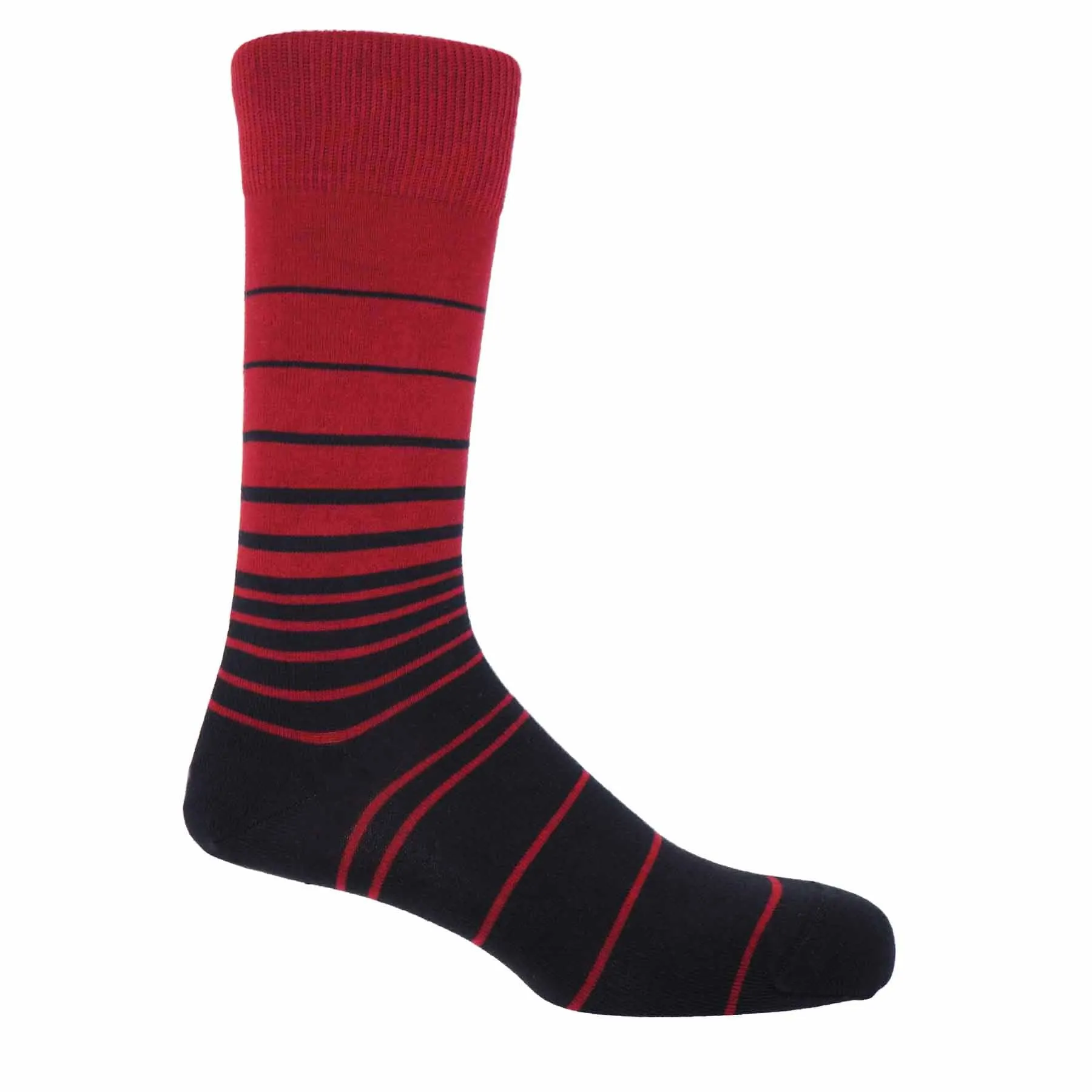 Retro Stripe Luxury Men's Cotton Socks