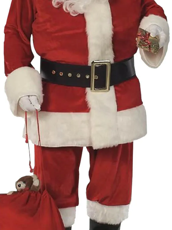 SANTA SUIT VELVET, ADULT