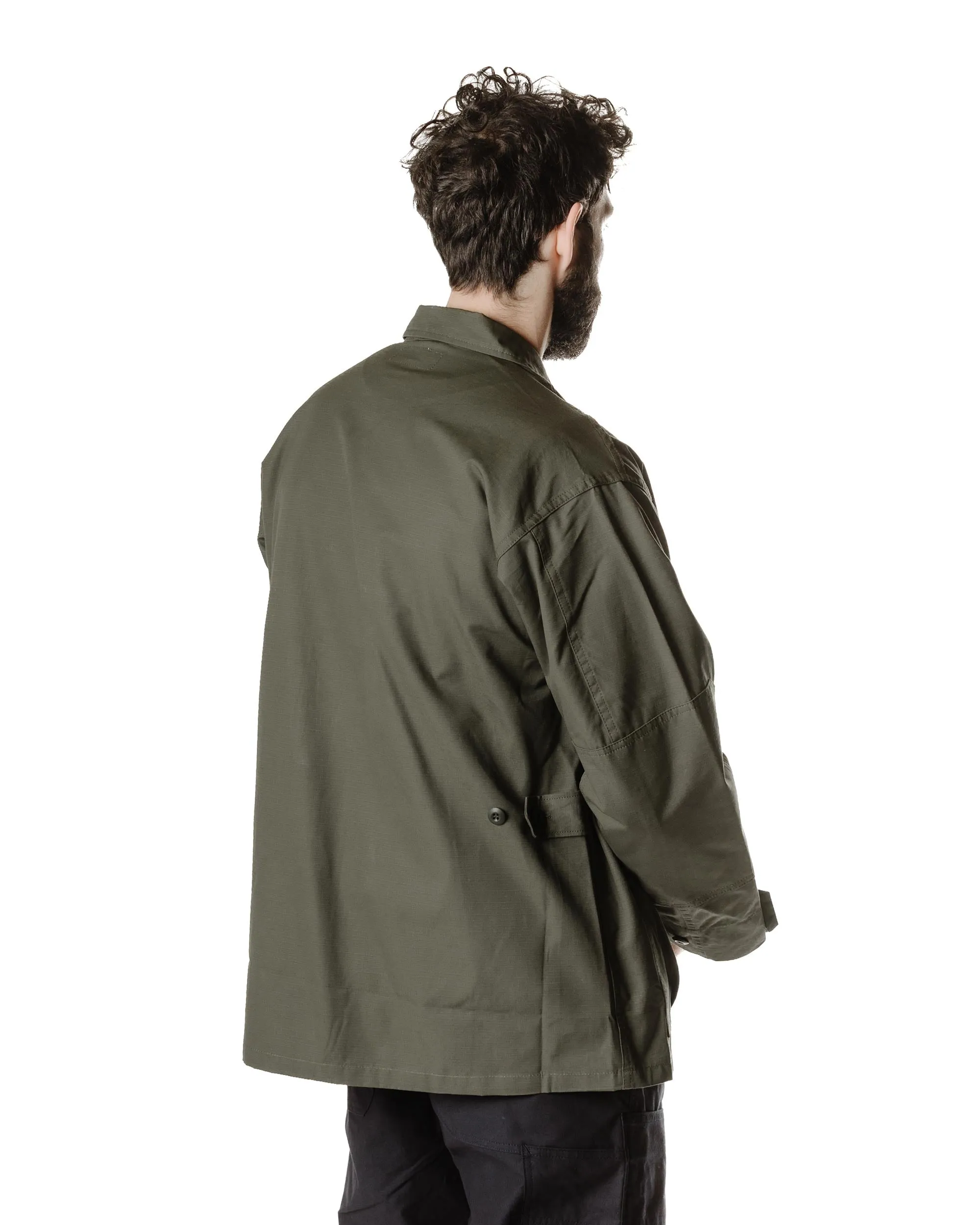 Sassafras Overgrown Fatigue Jacket Ripstop Olive