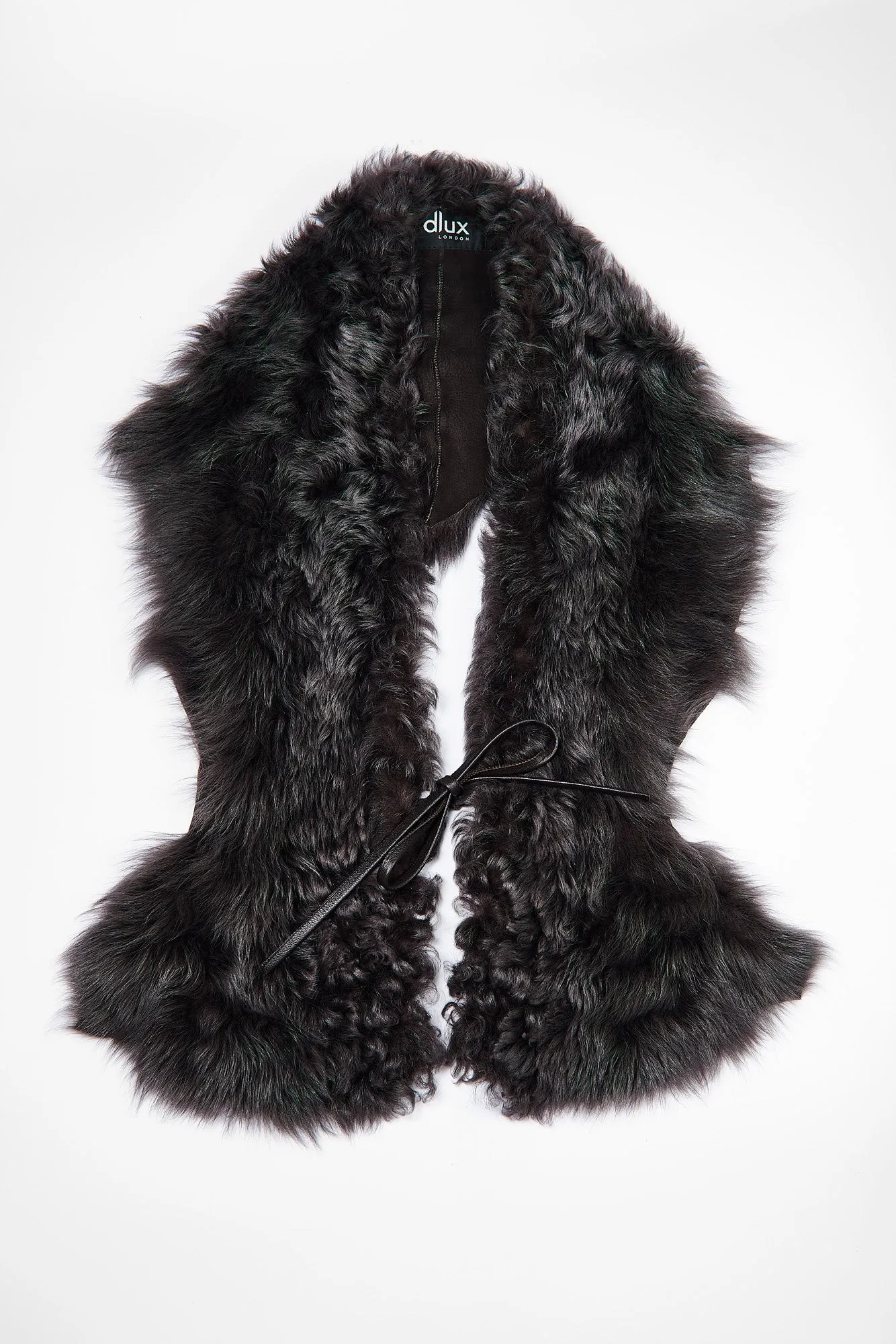 Shearling Wrap Scarf