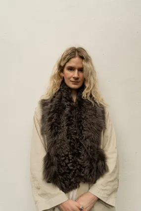 Shearling Wrap Scarf