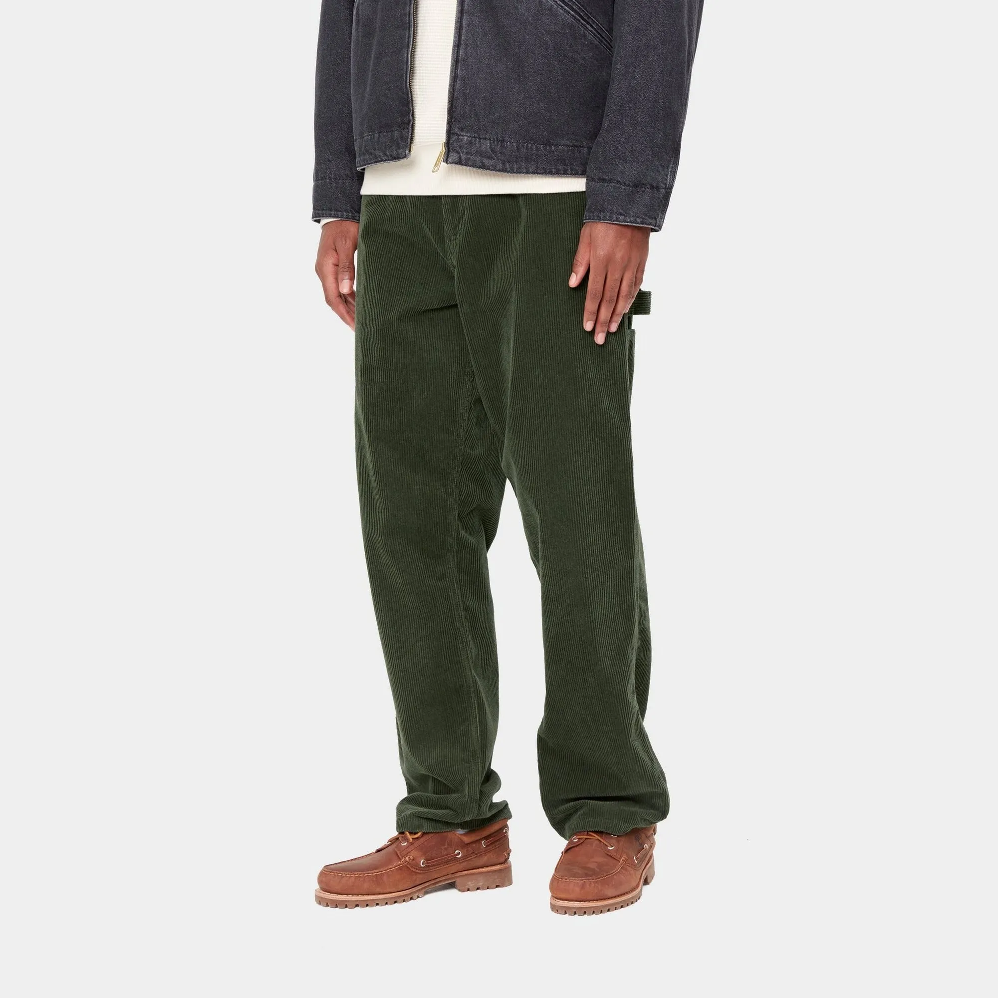 Single Knee Pant - Corduroy | Office Green