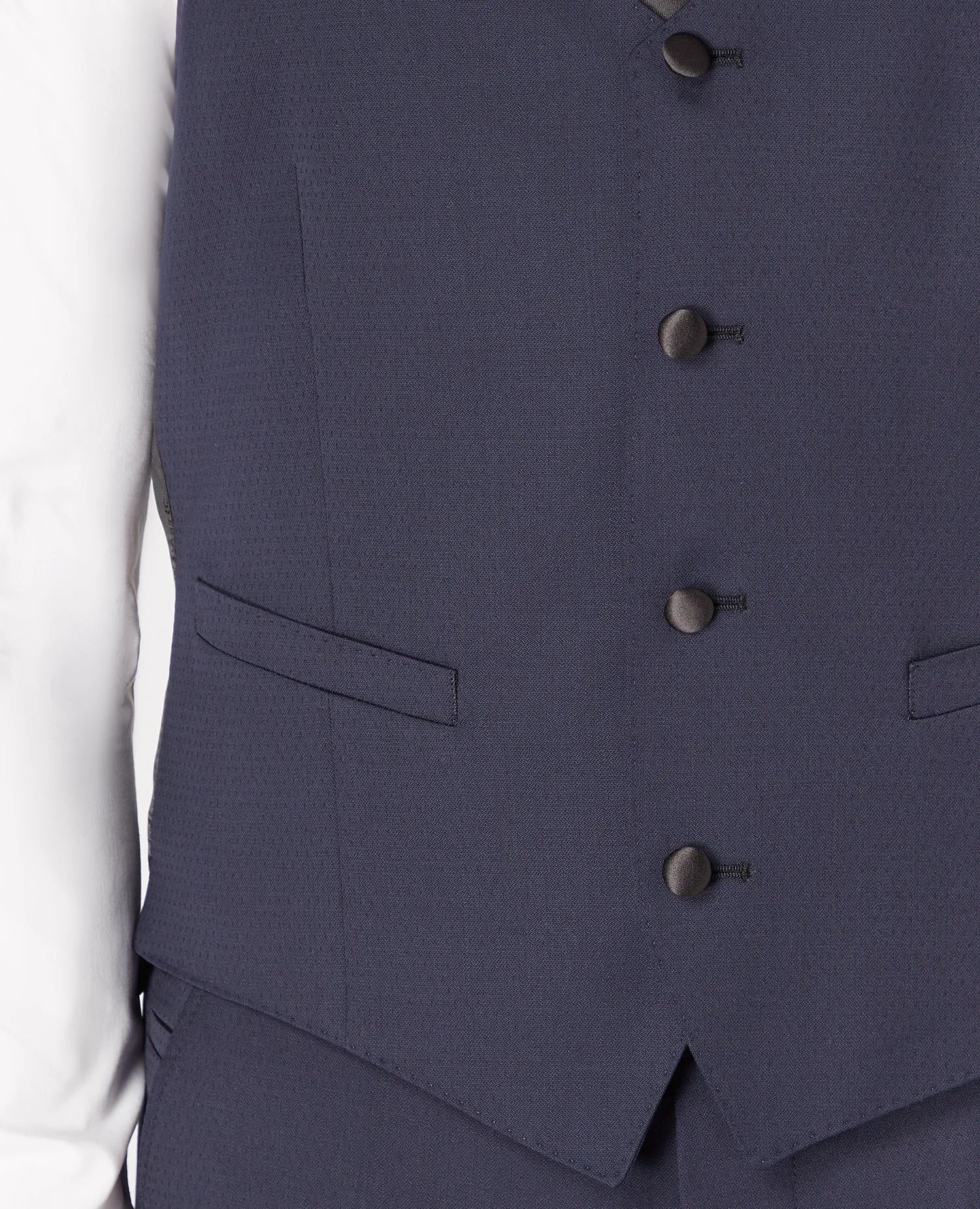 Slim Fit Wool-Rich Mix and Match Waistcoat