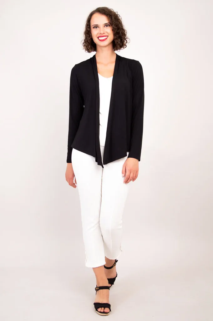 Snooky Jacket, Black, Bamboo- Final Sale