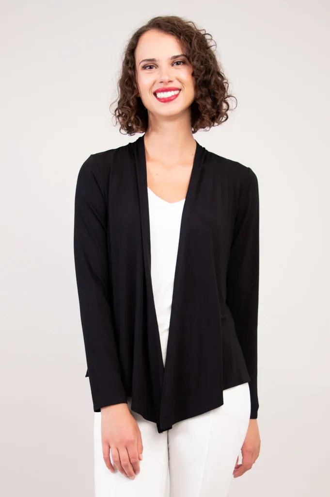 Snooky Jacket, Black, Bamboo- Final Sale