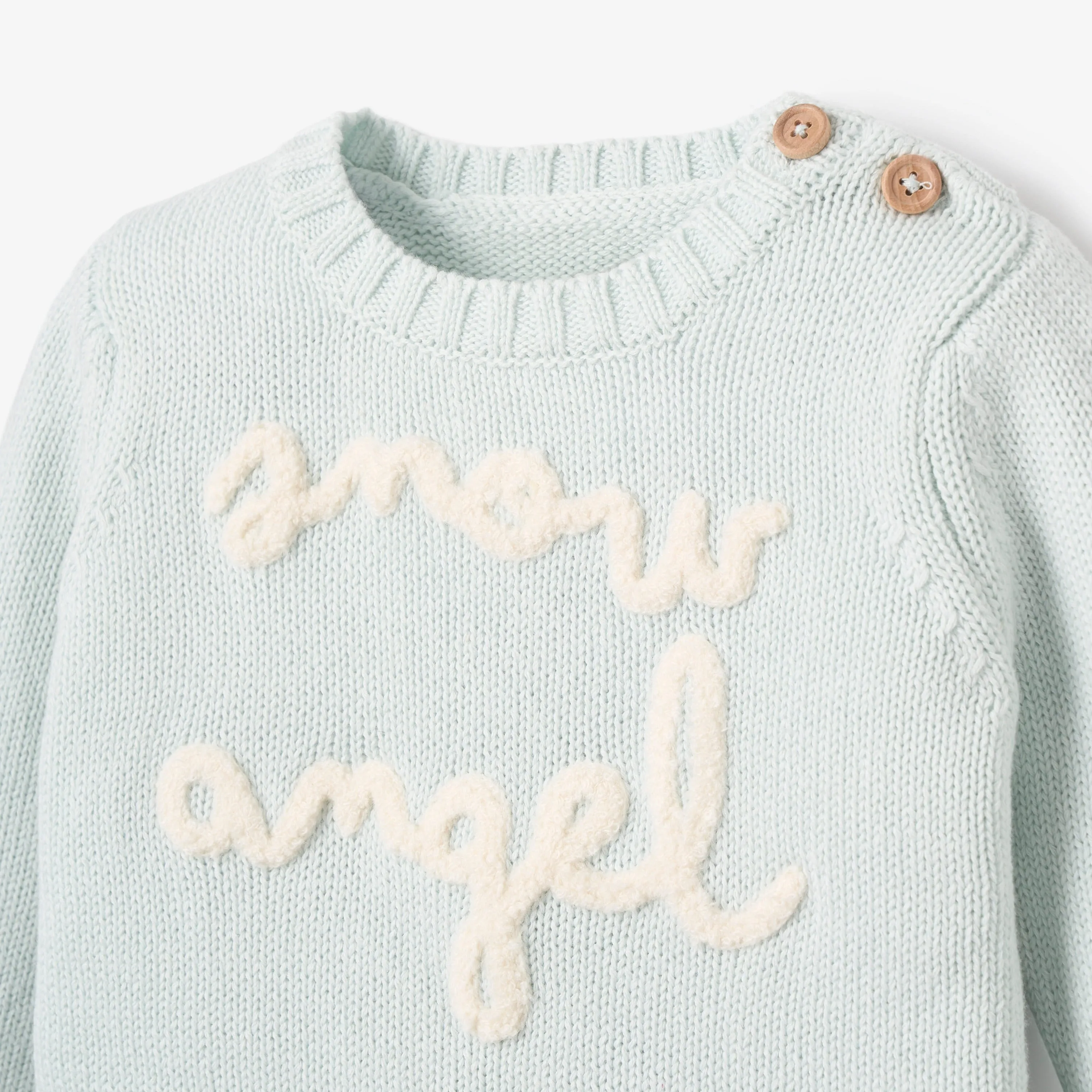 Snow Angel Sweater Skirt Set & Pom Hat