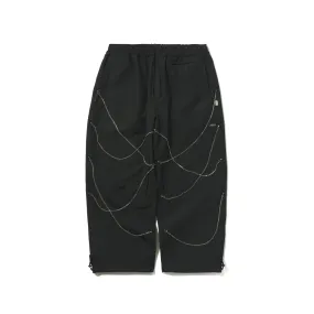 SPECIAL LOOP SUPER WIDE VENTILATION PANTS BLACK