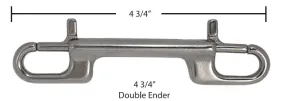 Stainless Double Ender Bolt Snap Ergonomic (4 ¾” inch)