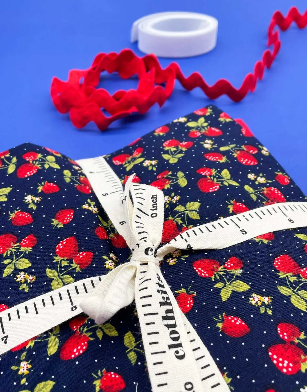 Strawberry Layered Skirt Children's Dressmaking Kit