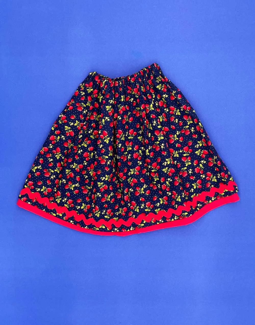 Strawberry Layered Skirt Children's Dressmaking Kit