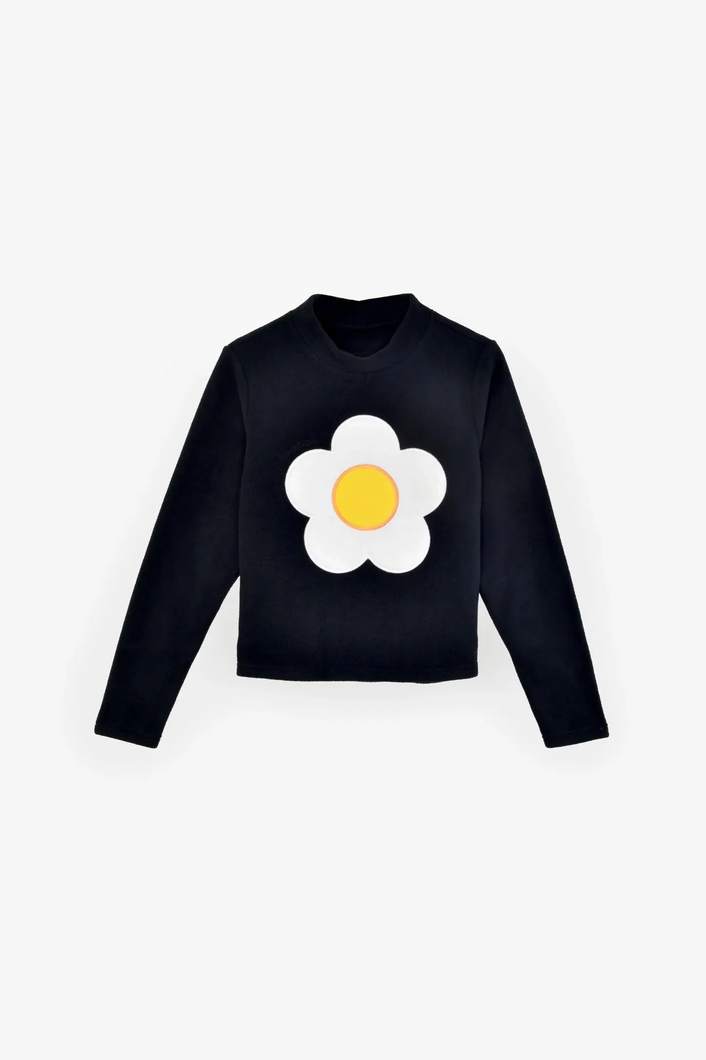 Sunny-Side Mock Neck in Black